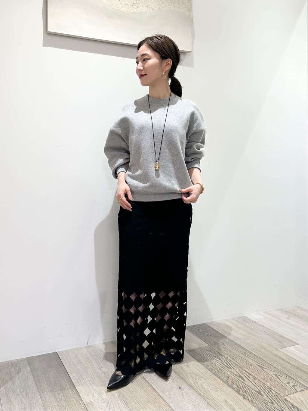 MTRオーバーPコートのコーディネートスナップ（ayumi）｜NOBLE