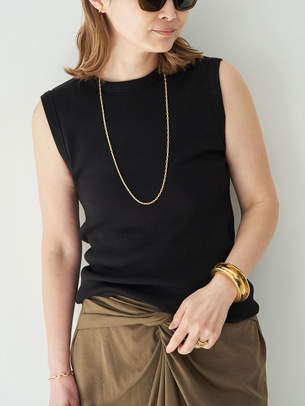 トップス Deuxieme Classe dignity sleeveless Dignity sleevelessのコーディネートスナップ（MIZU）｜Deuxieme