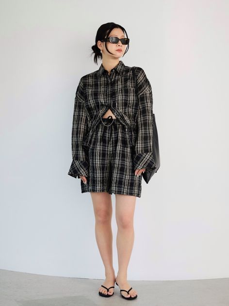 IENA LA BOUCLE ハードメルトンスタンドネックコート　BLACK IENA LA BOUCLE ハードメルトンスタンドネックコートのコーディネート