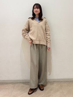 フラップビットローファーのコーディネートスナップ（matsuri）｜LE