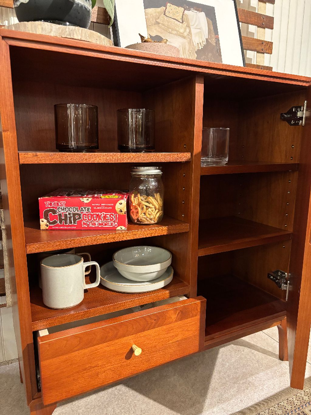 大型商品》BROOKS SMALL STACKING CREDENZA スタッキング クレデンザの