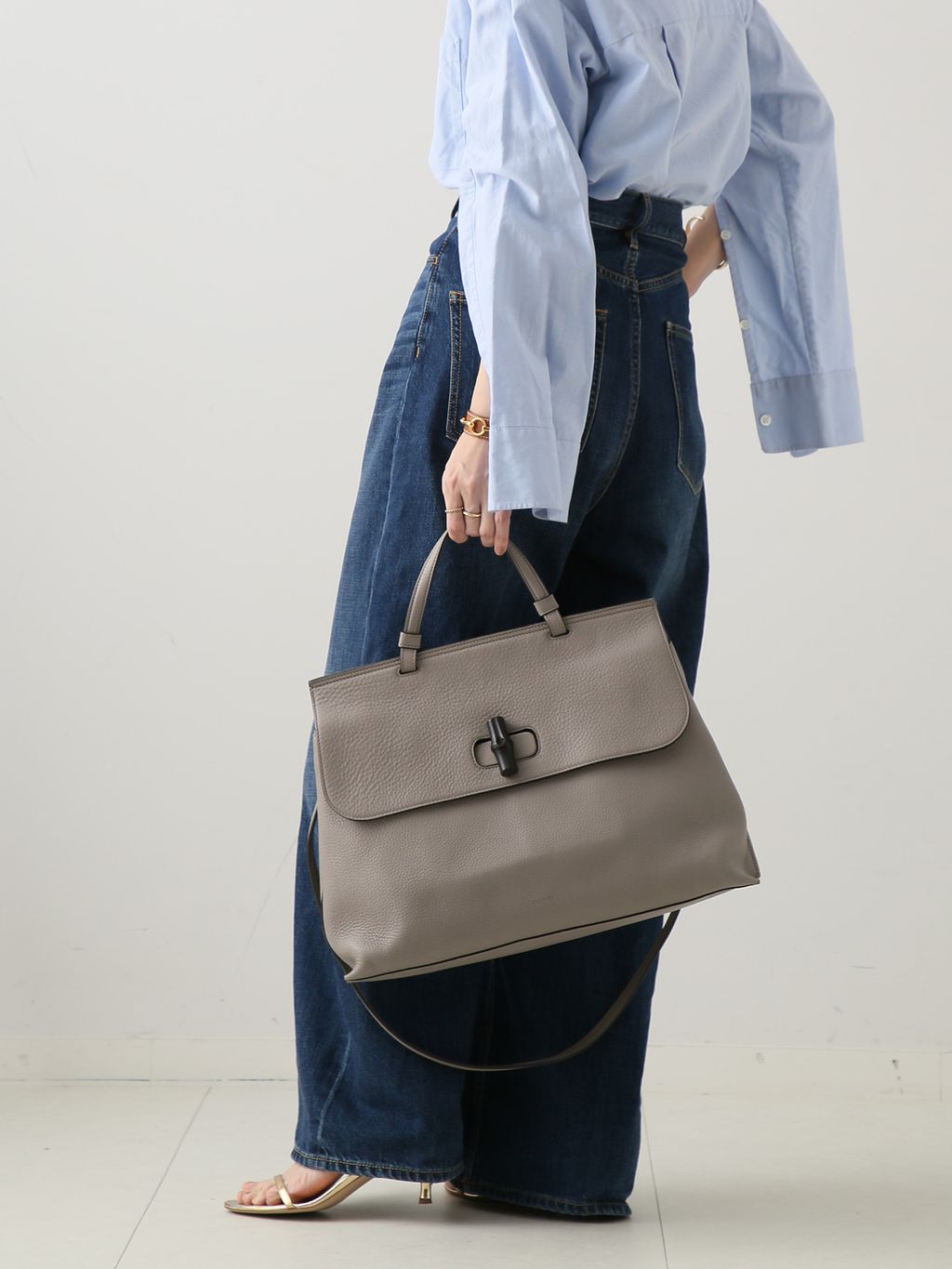 VINTAGE GUCCI/グッチ】 Bamboo Daily 39 2wayのコーディネート