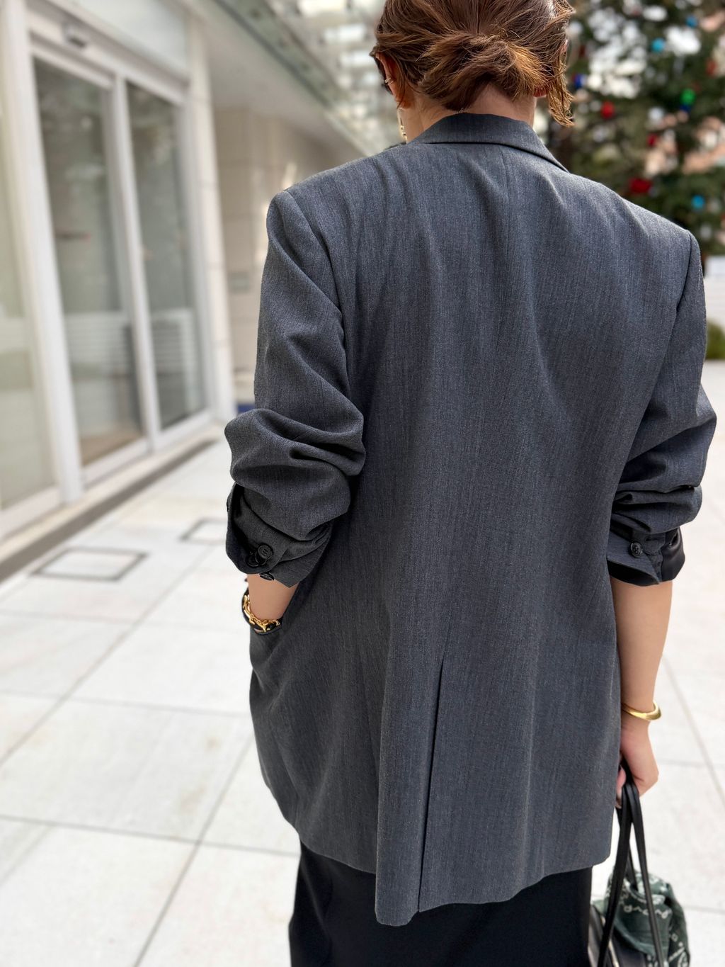 DOUBLE BREASTED JACKETのコーディネートスナップ（PR Sasaki）｜L