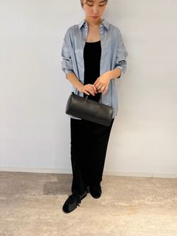 追加》abcスムースレザーボストンバッグのコーディネートスナップ（rio