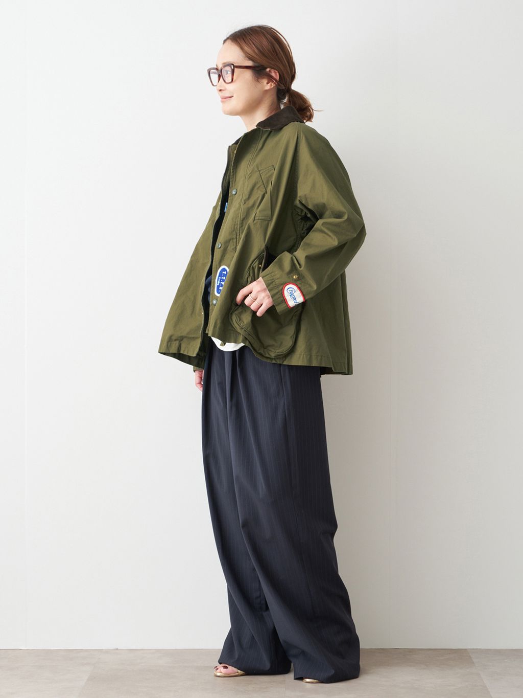 ドゥーズィエムクラス 【マディソンブルー】HUNTING SHORT COAT MADISONBLUE / マディソンブルー】HUNTING SHORT COATのコーディネート