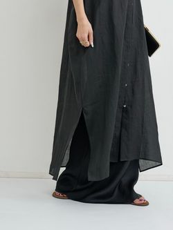 Ramie Shirts Dressのコーディネートスナップ（STAFF.S）｜L