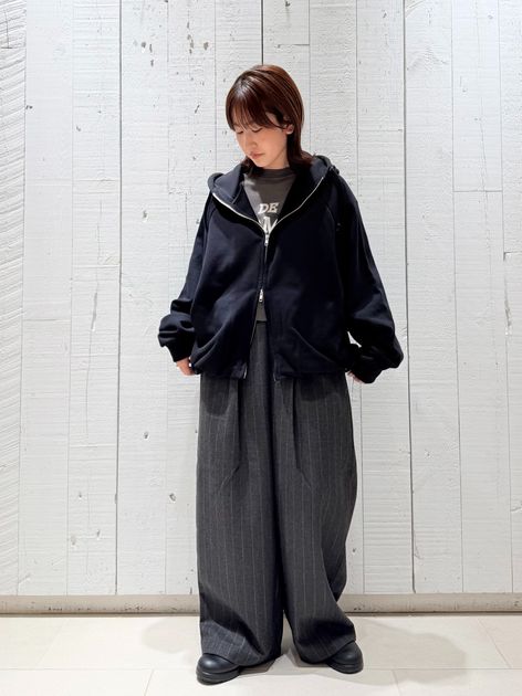 chimala】 8.5OZ W WIDTH DENIM OVERALLのコーディネートスナップ（AT