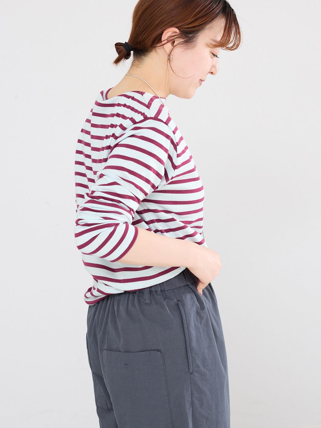 SAINT JAMES/セントジェームス MORLAIX カットソーのコーディネート