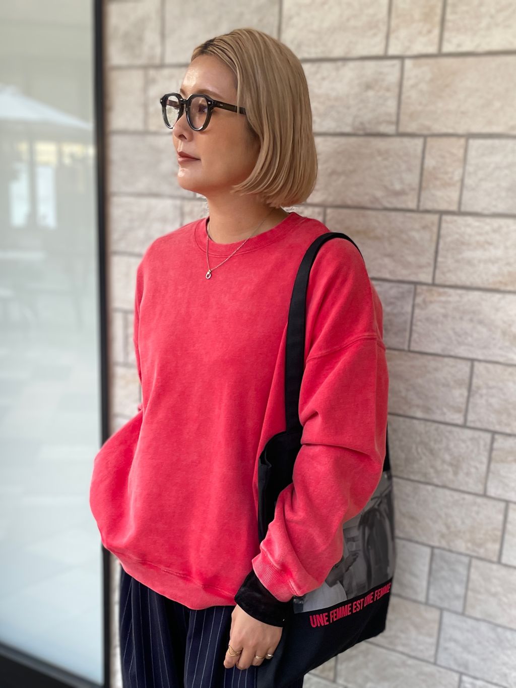 ANTS & ELEPHANTS】フェード加工 ポケットプルオーバーの