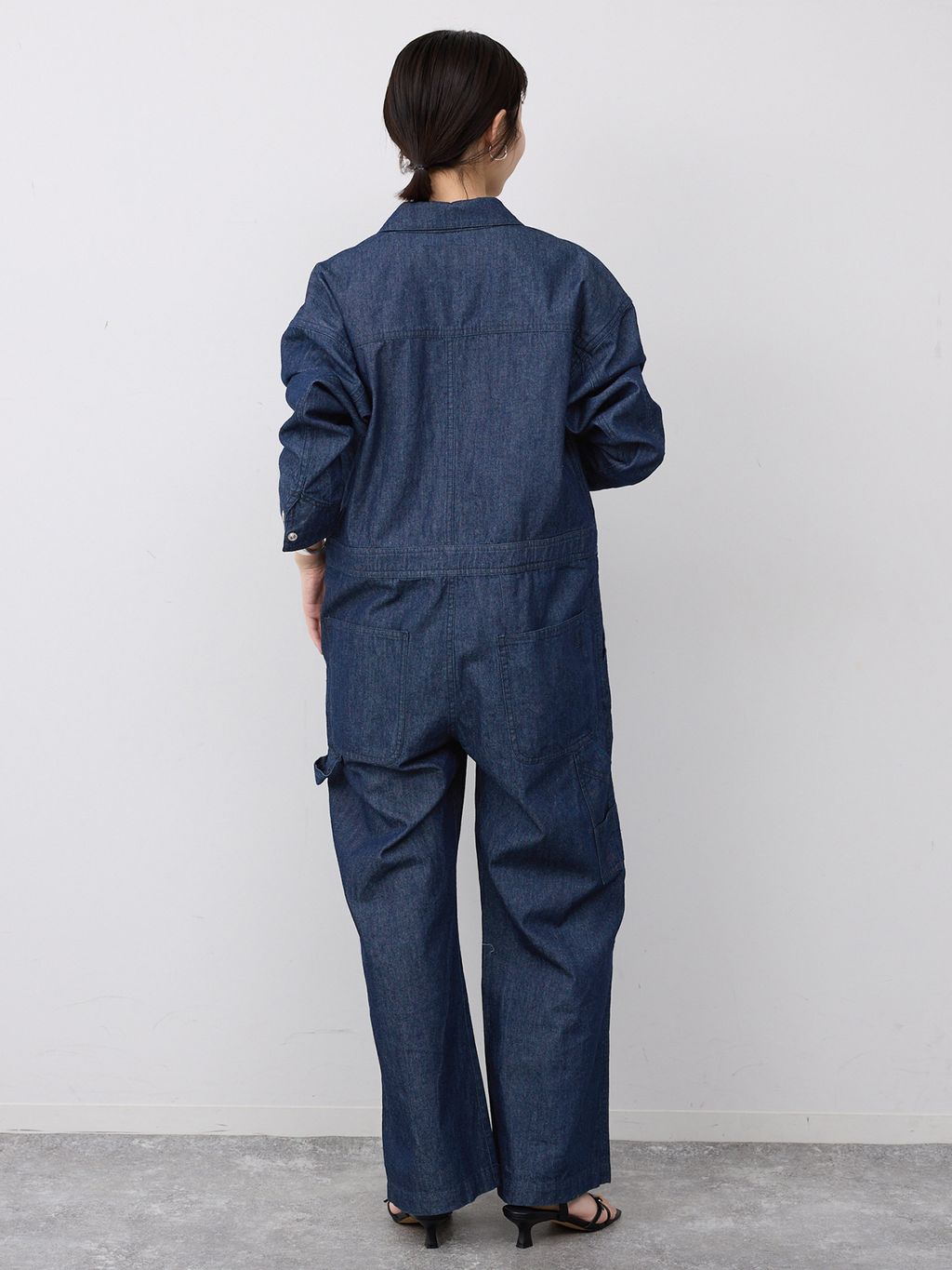 予約》UNIVERSAL OVERALL SLOBE別注 デニムオールインワンの