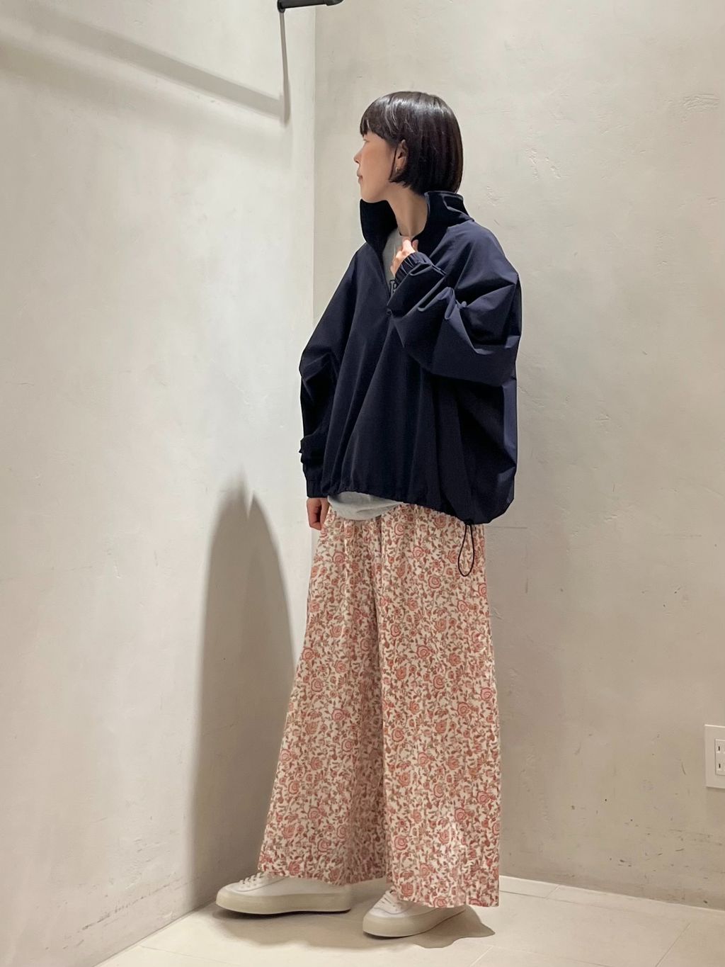 ボイルフラワーパンツのコーディネートスナップ（K.M）｜journal