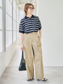 バックアシメチノ（チノパンツ）｜Spick & Span（スピック＆スパン）の