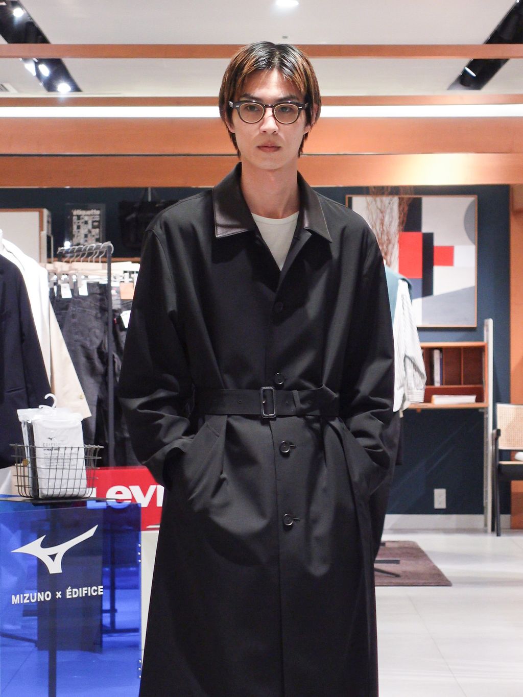 AURALEE (オーラリー) WOOL MAX CANVAS COATのコーディネートスナップ