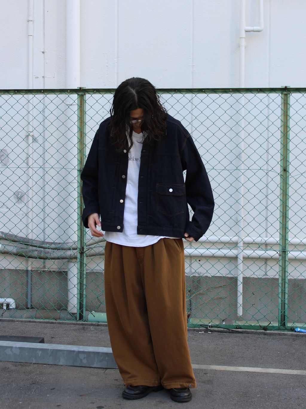 ANCELLM / アンセルム SELVEDGE DENIM JACKET TYPE-01のコーディネート