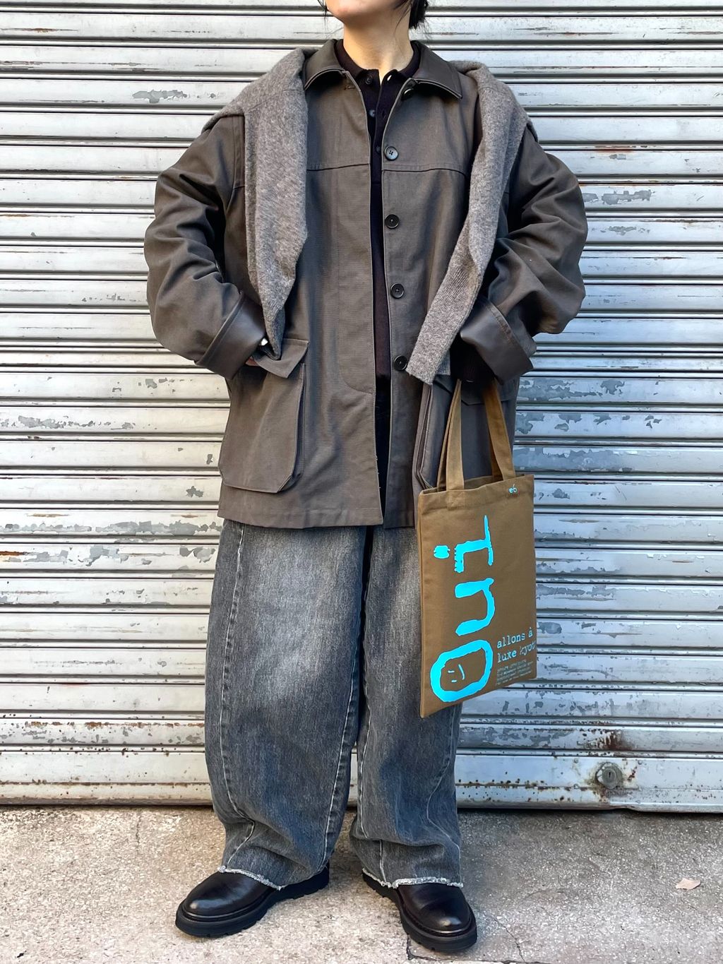 ツイル カバーオールのコーディネートスナップ（R.T）｜journal