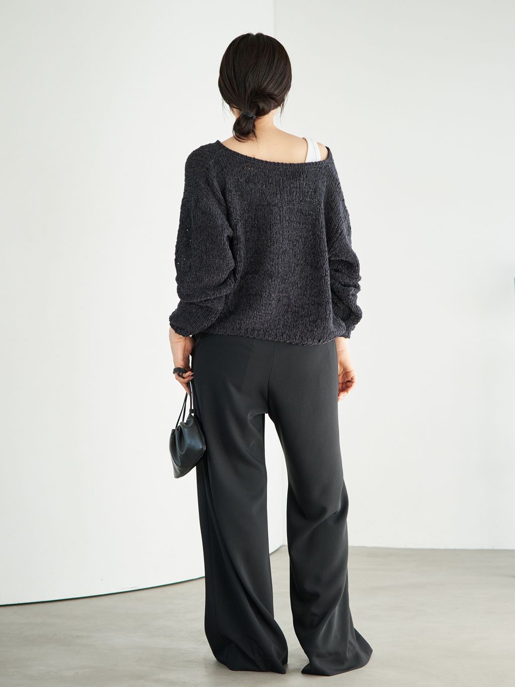 追加予約》Fringe yarn カーディガン 2のコーディネートスナップ（risa