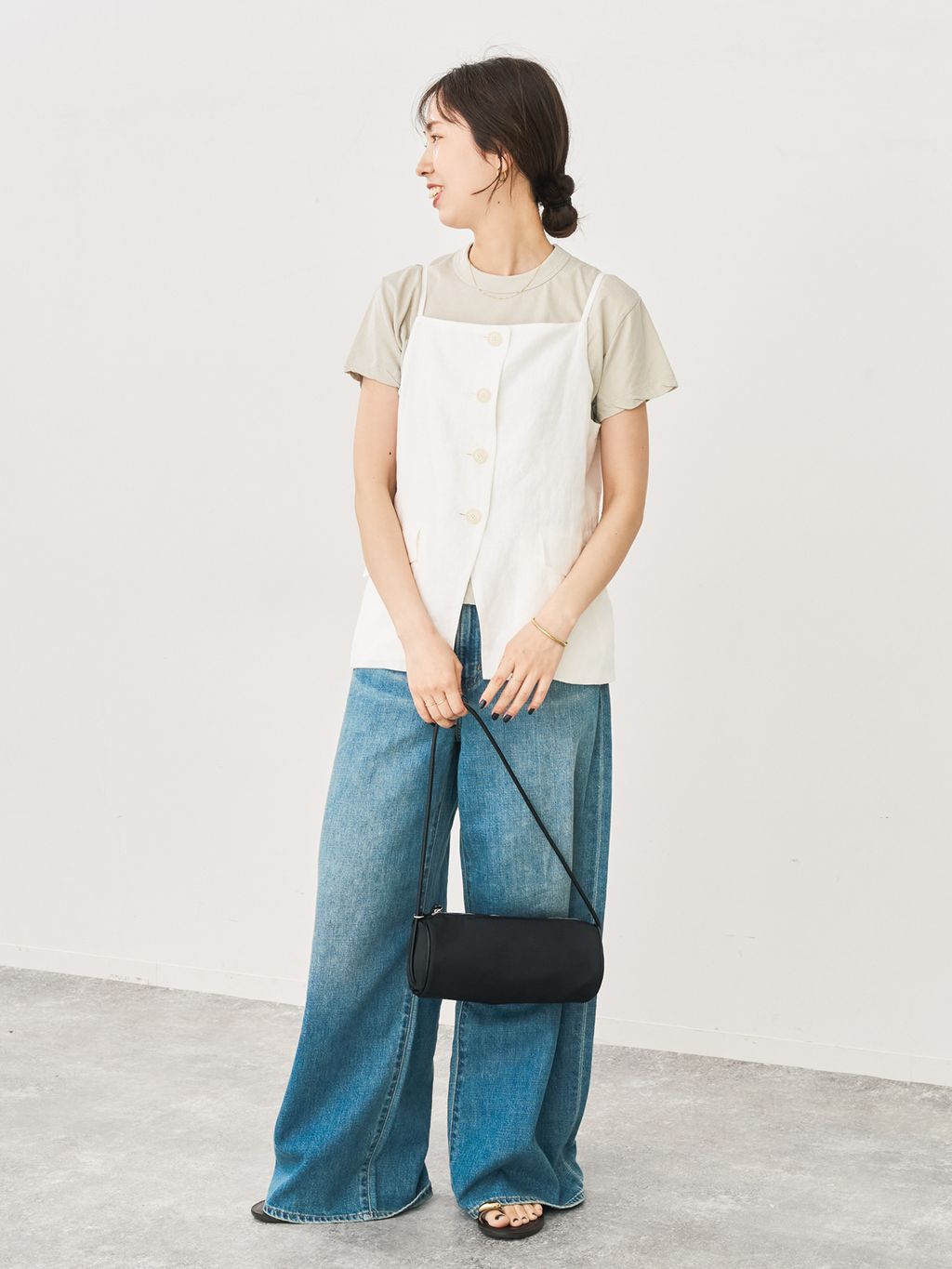 新色有り / 追加》ATON/エイトン FRESCA SINGLE JERSEY TIGHT FIT T-SH