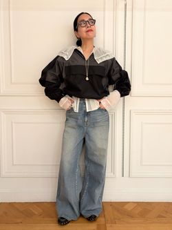 IENA LA BOUCLE プレイドシャギーウールシャツコート IENA LA BOUCLE プレイドシャギーウールシャツコート（その他ブルゾン