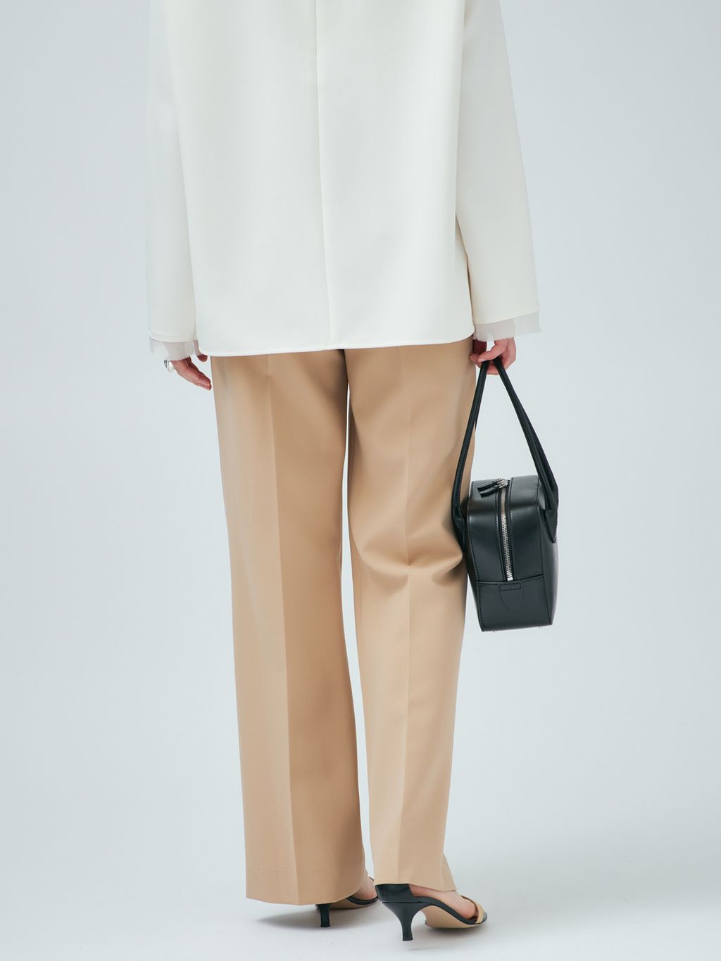 追加2》ダブルクロスストレッチパンツのコーディネートスナップ