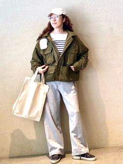 トップス journal standard luxe WOOLRICH journal standard luxeのコーディネートスナップ（OE）｜journal