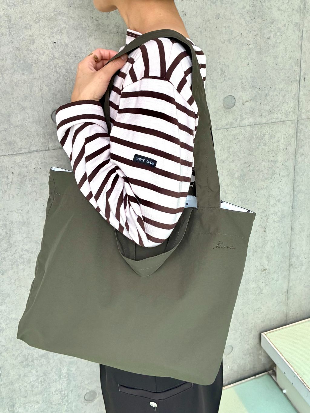 SAINT JAMES/セントジェームス MORLAIX カットソーのコーディネート