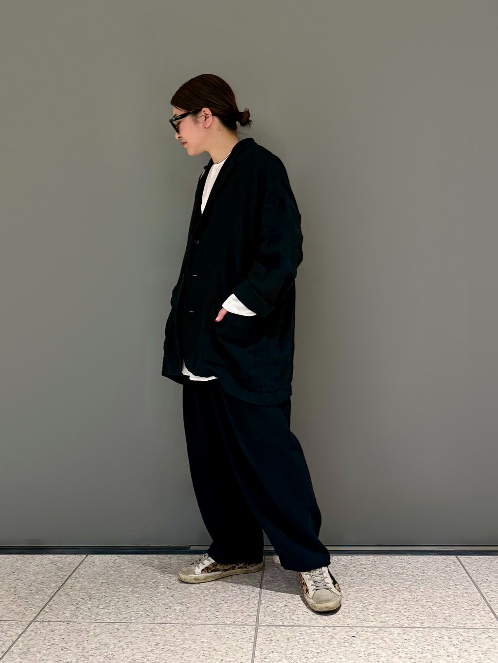 リネンワッシャージャケットのコーディネートスナップ（R.Y）｜journal