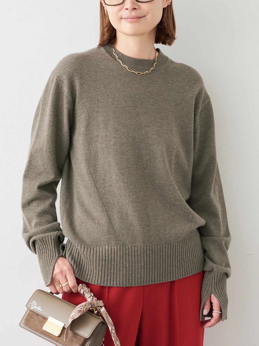 新品未使用】Deuxieme Classe/CINOH別注MIX NIT