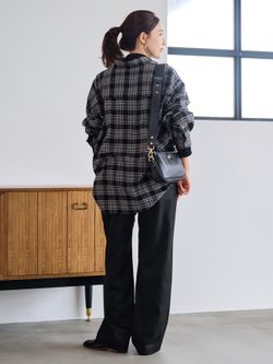 ≪手洗い可 / 追加≫ウォッシャブルサキソニーイージーパンツの