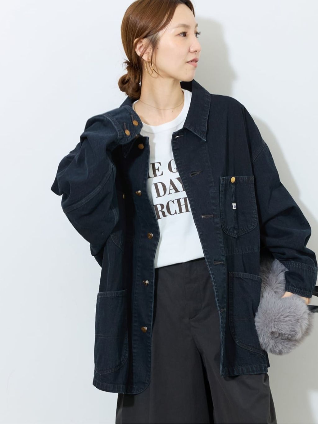 予約》別注【Lee /リー】RELUME LOCO JACKETのコーディネートスナップ