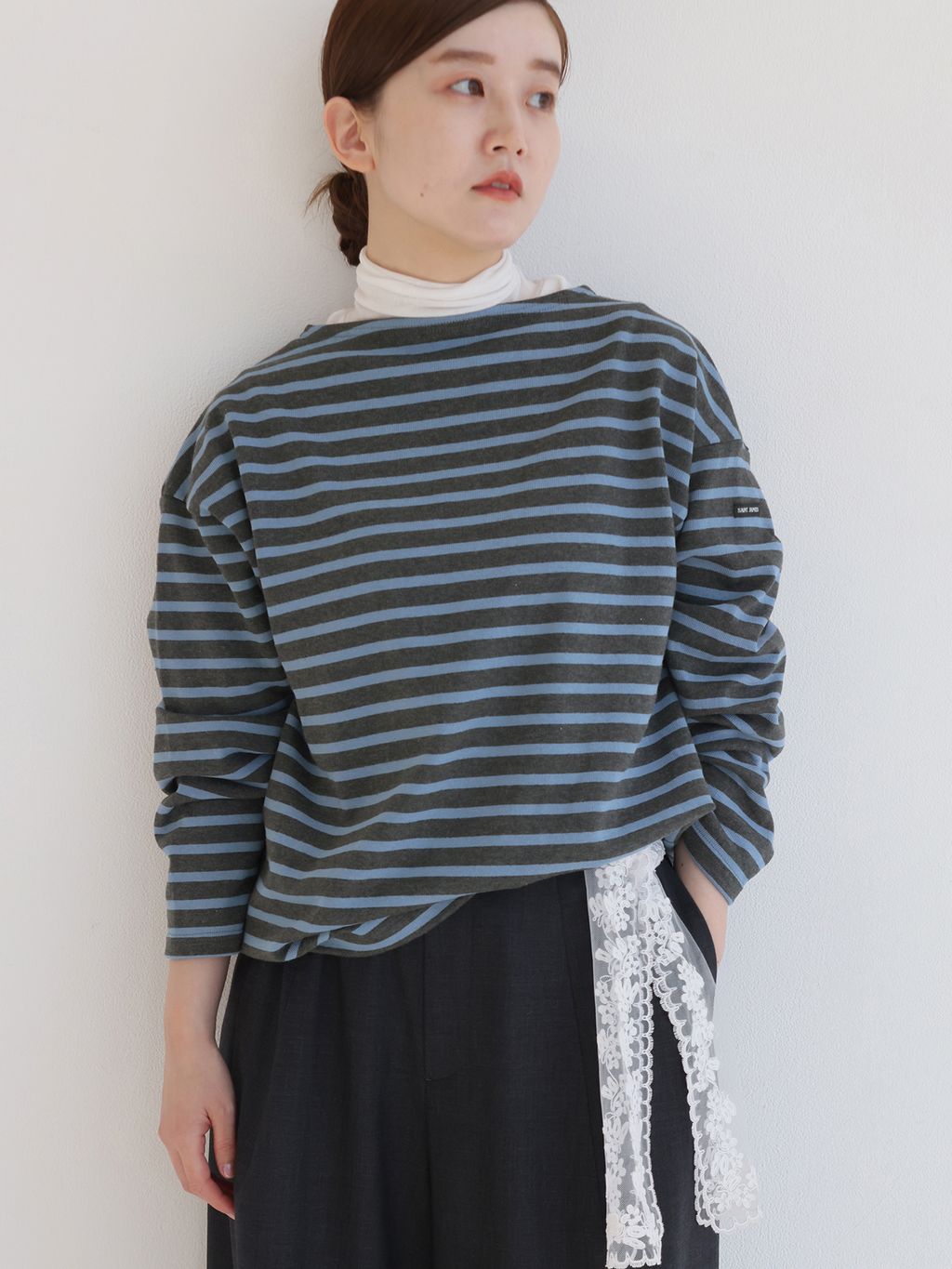 SAINT JAMES/セントジェームス 別注 OUESSANT LOOSE カットソー 20JCの