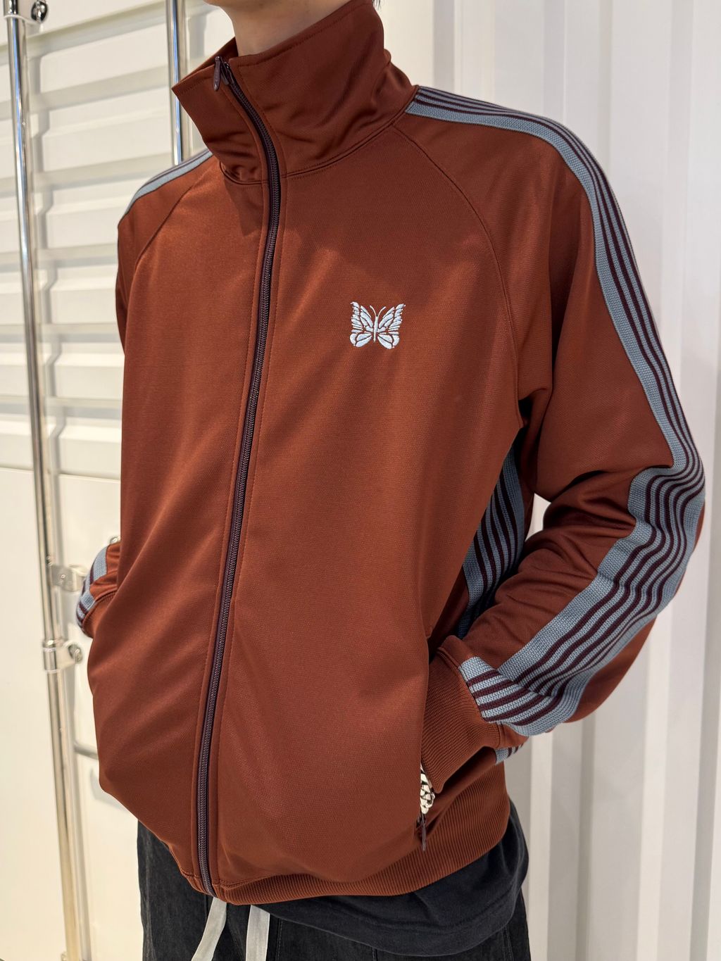 NEEDLES/ニードルズ Track Jacket - Poly Smoothのコーディネート