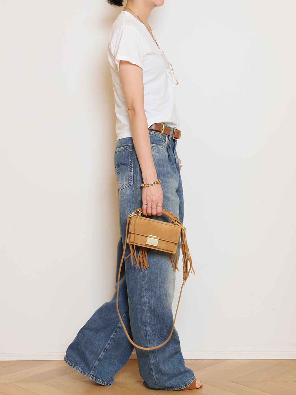 PERFECT WHITE TEE/パーフェクトホワイトティー】Vネック Tシャツの