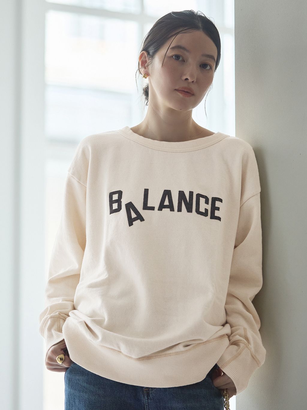 追加予約8》MIXTA/ミクスタ 別注 BALANCE CREW NECK スウェットの