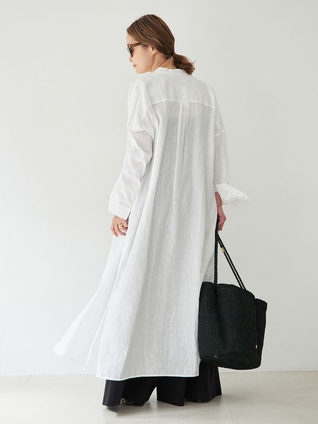 Linen ワンピースのコーディネートスナップ（MIZU）｜Deuxieme Classe