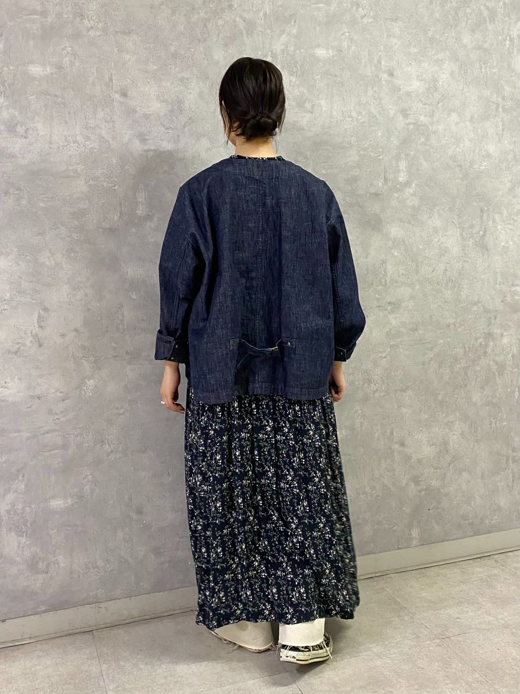 フラワー ampleプルワンピースのコーディネートスナップ（A.S