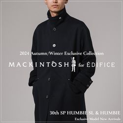 Re-stock】大反響のMACKINTOSH別注「HUMBIE」3モデルが再入荷