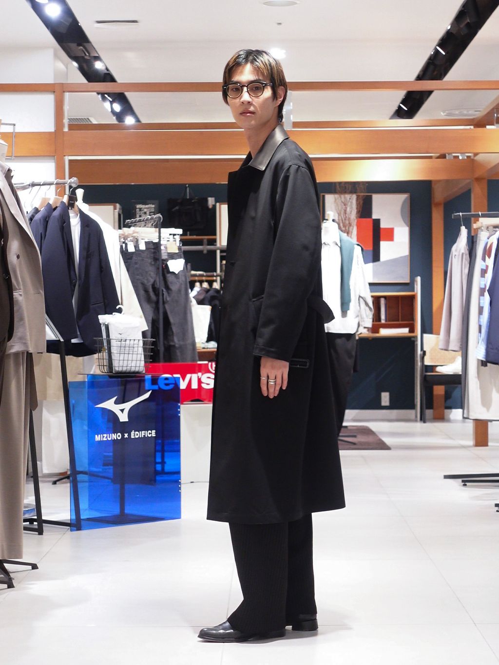 AURALEE (オーラリー) WOOL MAX CANVAS COATのコーディネートスナップ