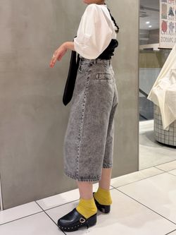洗濯機洗い可》IENA LA BOUCLE タイプライターコンビプルオーバーの 