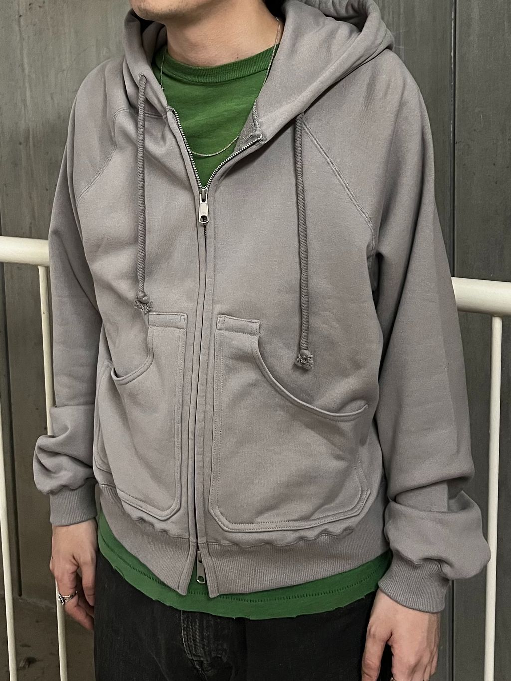 MATSUFUJI / マツフジ ZIP UP SWEAT HOODIEのコーディネートスナップ