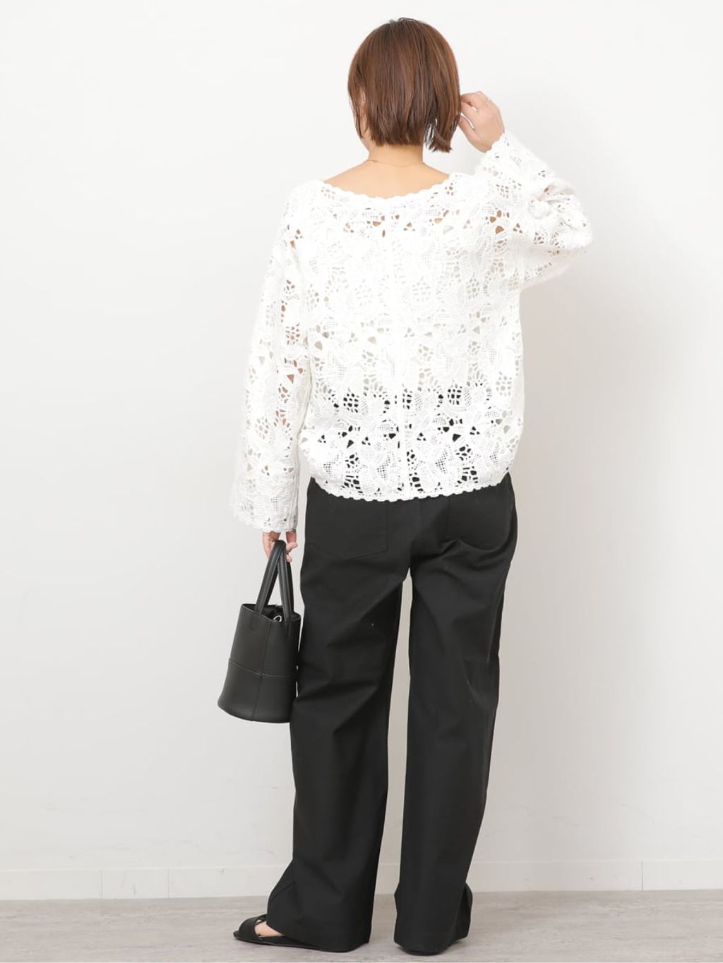 追加 / 新色 / 新サイズ》ワイドベイカーパンツのコーディネート