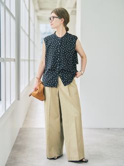 バックアシメチノ（チノパンツ）｜Spick & Span（スピック＆スパン）の
