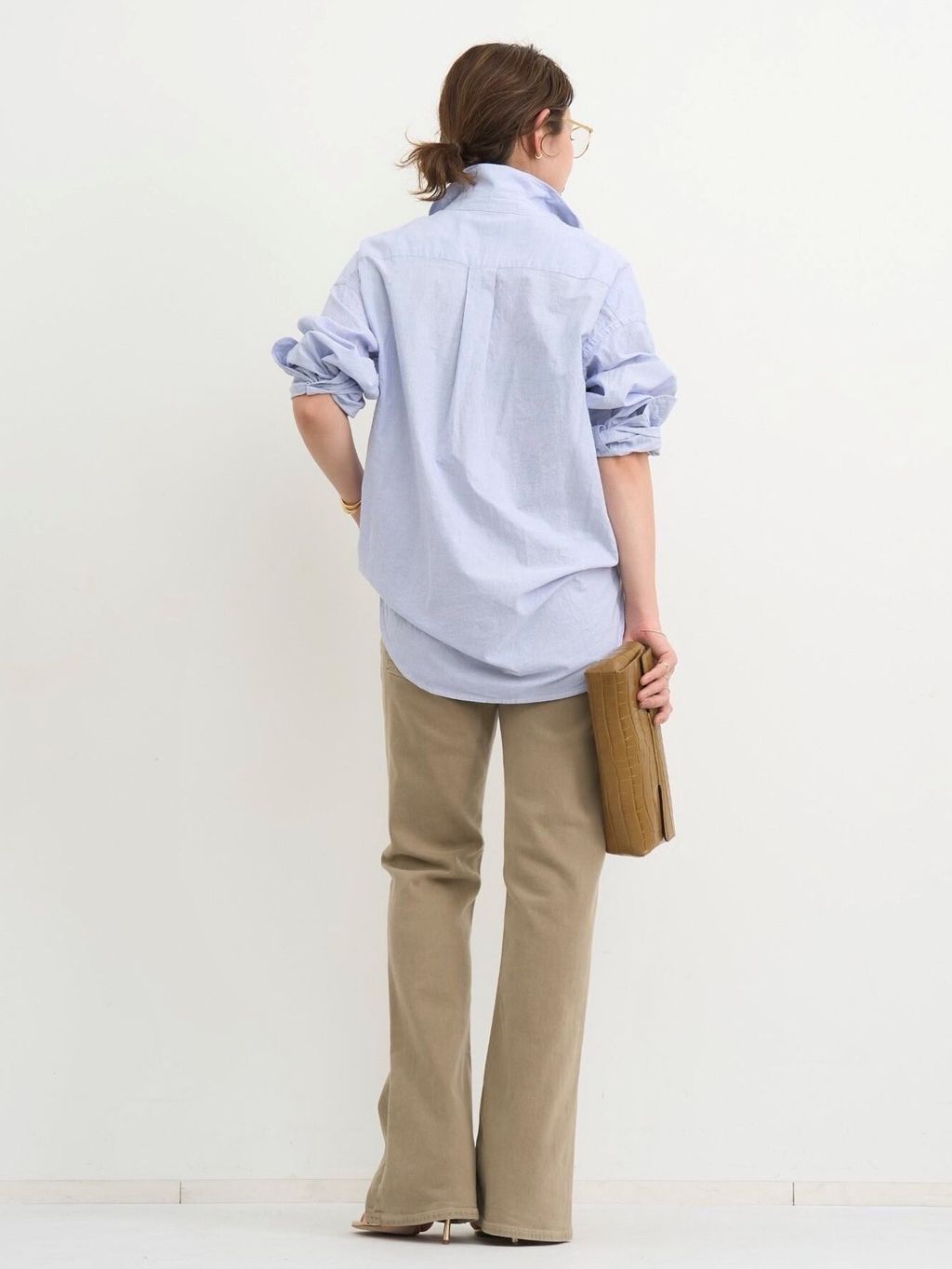 Washed Relax Shirtsのコーディネートスナップ（PR Sasaki）｜L