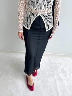 EUCHRONIA/ユークロニア】 Stretch Lace Long Sleeve Teeの