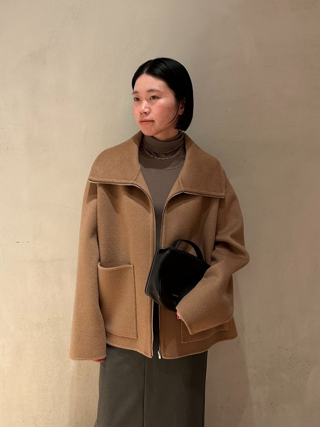 Plage R'IAM スタンドZIPコート R'IAM スタンドZIPコート（その他ブルゾン／アウター）｜Plage