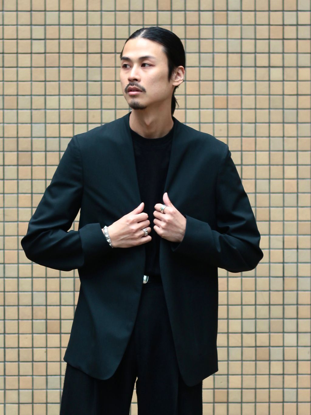 PT900 0.3 ball pierce(両耳)のコーディネートスナップ（SATAKA
