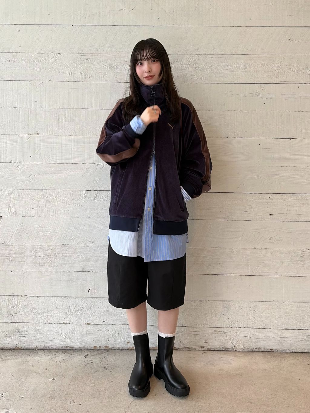 JOURNAL STANDARD relume 別注 PUMAプーマ　T7JKT 追加》別注【PUMA / プーマ】T7JKTのコーディネートスナップ（ミカ