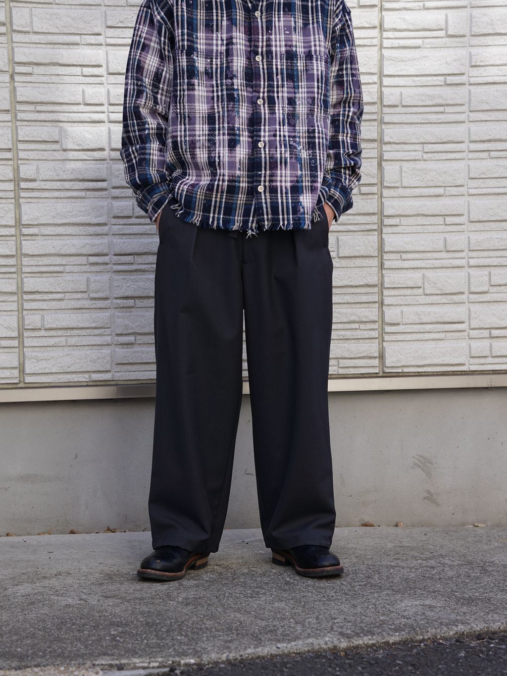 TW ツイル オーバー パンツのコーディネートスナップ（Cocono