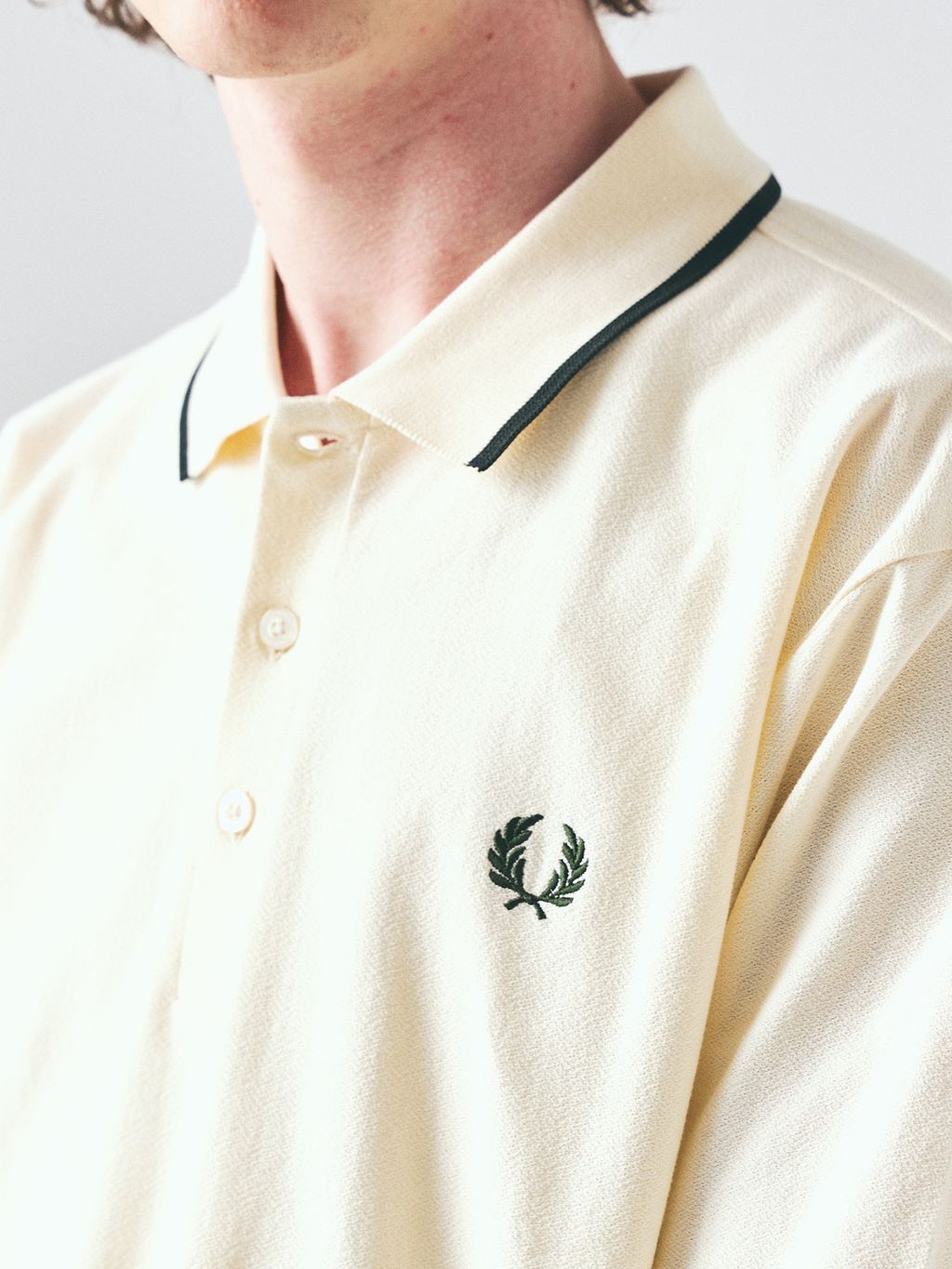 FRED PERRY / フレッドペリー417別注 Crepe Pique Shirtの