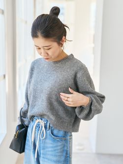 5 1/2 12OZ DRAWSTRINGDENIMのコーディネートスナップ（Momoka
