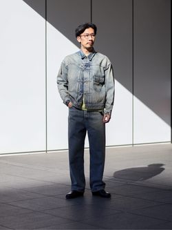 Lee for BOUCLE 別注 カウボーイジャケット フェードのコーディネート